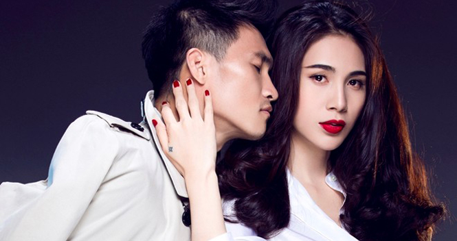 Sau đắm và đam mê là cảm nhận của người xem trước những bức hình của cặp đôi này